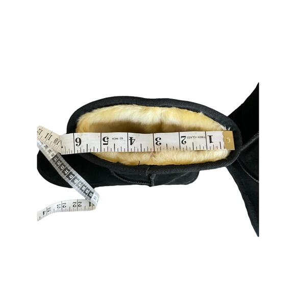 Vepose Boots Suede Snow Booties/ Mid Calf Black Women's 8 *NEW - Picture 3 of 9